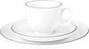Seltmann Weiden 18-tlg Kaffeeservice Lido Black Line Bild 5