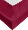 Bettwaesche-mit-Stil Mako-Satin Spannbettlaken pink 120x200cm Höhe 21-30cm Bild 3