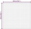 vidaXL Gewichtsdecke Stoff, 1 x Gewichtsdecke, Hellgrau, 220x230 cm, Baumwolle, 15 kg Bild 3