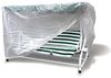 Hollywoodschaukel MIAMI 4-sitzer, grau / creme, Liegefunktion, incl. Abdeckhaube Bild 3
