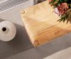 Lowboard Simcha 220 cm Akazie Natur 4 Türen 2 Schubladen Bild 5