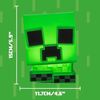 Paladone SquishyGlo Silikon-Lampe Creeper aus Minecraft, offiziell lizenziert, schnurlose, wiederaufladbare Gaming-Lampe für Kinder und Jugendliche, Schlafzimmerdekoration, Sammlerstück Bild 5