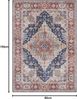 Vintage Teppich Sylla Indigoblau - 80x150x0,5cm Bild 3