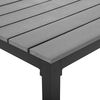Gartentisch Kunststoff Grau PRATO Bild 5
