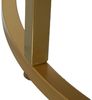 DRW Set mit 2 Couchtischen aus Holz und Metall in Gold Marmor-Effekt, 80x43 und 60x38 cm, vergoldet und schwarz, 80x43 y 60x38 cm Bild 3