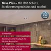 Paulmann 92459 LED Einbauleuchte Nova Plus Coin schwarz IP65 dimmbar Bild 4