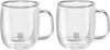 Zwilling Espressoglas Sorrento Plus, 2-tlg, Borosilikatglas, Doppelwandig, Borosilikatglas, 2-tlg, je 80 ml Bild 5
