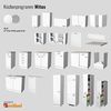 Flex-Well Spülenunterschrank Spülenunterschrank ohne Arbeitsplatte - 50 cm breit - Weiß – Witus Bild 5