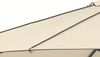 Schneider Alu/Stahl Kurbelschirm Adria 300cm Knicker Stock 48mm PES natur Bild 5