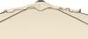 Schneider Alu/Stahl Kurbelschirm Adria 300cm Knicker Stock 48mm PES natur Bild 4