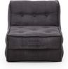 Atlantic Home Collection PIA Sofabett, grau, XL Sessel, 83 x 95 x 77 cm (BxTxH) Bild 5
