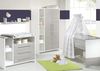 Schardt 'Eco Silber' Kombi-Kinderbett weiß / grau Bild 2