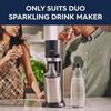 SodaStream Wassersprudler Flasche Duo Glaskaraffe 1L, (1-tlg) Bild 3