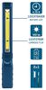 ANSMANN AG LED Arbeitsleuchte Akku LED Werkstattlampe mit 450 Lumen - USB Arbeitsleuchte kabellos, COB-LED Bild 2