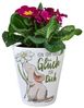 speecheese Blumentopf Maus Blumentopf mit Spruch Ein Topf voll Glück für dich Bild 2