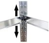 2x Schwerlastregal Steckregal 200x100x30 Archivregal Schwerlastregal Lagerregal Kellerregal Metallregal Regal Garagenregal Bild 5