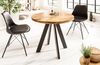 riess-ambiente Esstisch IRON CRAFT 80cm natur, Massivholz · rund · Küchentisch · Mangoholz Bild 2