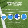 Best Sporting Fußballtor Torwand 213er mit 5 Schußlöchern Bild 4