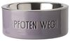 Giftcompany - Futternapf Hund "Love Pets" Pfoten Weg! D17cm Grau Gr.S 1158203030 Bild 1
