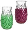 MamboCat Cocktailglas 4x Pina Ananas Gläser 400ml Cocktail-Glas transparent Longdrink Party, Glas Bild 4