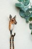 Wildlife Garden Kleiderhaken Kleiderhaken aus Holz - Känguru, Tierkopf Bild 3