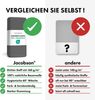 Jacobson Jersey Spannbettlaken Spannbetttuch Baumwolle Bettlaken (90x200-100x200 cm, Anthrazit) Bild 5