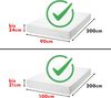 Jacobson Jersey Spannbettlaken Spannbetttuch Baumwolle Bettlaken (90x200-100x200 cm, Anthrazit) Bild 4