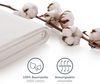 Blumtal® Premium Molton Matratzenschoner 160x200 cm aus 100% Baumwolle im 2er Set - Oeko-Tex zertifizierte Matratzenauflage 160x200 cm - atmungsaktiver Matratzenschutz - Matratzenunterlage 160x200 cm Bild 4