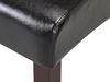 Vente-unique - ROVIGO Stuhl Kunstleder Braun - B 63 cm x H 107 cm x L 47 cm Bild 5