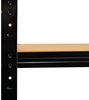 shelfplaza BLACK 60x60 cm Fachboden-Set in schwarz für BLACK Schwerlastregale mit 175 kg Traglast pro Boden Bild 3