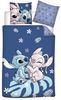 Lilo & Stitch Bettwäsche Set Bettbezug 140x200 cm + 65x65 cm Baumwoll-Mix Bild 2