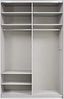 rauch möbelwerke gmbh Caracas Schwebetürenschrank, Holzwerkstoff, Weiß, 136 x 210 x 62 Bild 5