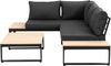 greemotion Lounge-Set Rio, 2-teilig, mit Teakholz-Teilen, Gartenmöbelset aus Aluminium, Loungemöbel-Set Bild 5