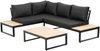 greemotion Lounge-Set Rio, 2-teilig, mit Teakholz-Teilen, Gartenmöbelset aus Aluminium, Loungemöbel-Set Bild 4