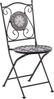 Beliani 'Cariati' Bistro-Set, Metall schwarz Bild 4