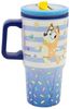 Bluey Thermobecher 640 ml Edelstahl doppelwandiger Trinkbecher mit Trinkhalm Bild 3