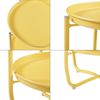 Tabletttisch Sandefjord Stahl 57,5x40 cm Gelb [en. casa] Bild 5