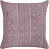 Kissen 2er Set Geometrisches Muster SILYBUM Samtstoff 45 x 45 cm Rosa Bild 4