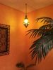Marrakesch Orient & Mediterran Interior Pendelleuchte Orientalische Hängelampe Anya Grün, Handgefertigt aus Glas & Metall, ohne Leuchtmittel, Handarbeit Bild 5