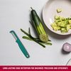 Victorinox Iota Schäler, Zackenschliff, Zweischneidig, Grün Bild 4