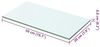 vidaXL Regalböden 2 Stk. Glas Transparent 50x20 cm 3051559 Bild 2