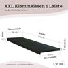 Lycce Bankauflage XXL Klemmkissen, Bankauflage, Sitzkissen für Sitzbank, viele Farben, (1 St), verrutscht nicht, 150cm breit, hochwertiger Kunstlederbezug Bild 2