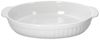 MamboCat Auflaufform 2er Set Arte Regal Auflaufform Nr. 01 weiß oval mit Henkel groß, Steingut Bild 3