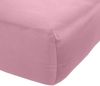 Bettwaesche-mit-Stil Mako-Satin Spannbettlaken rosa 180x200cm Bild 2