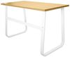 GARDENIA Computertisch, PC-Tisch, Schreibtisch für Studio mit Holzplatte, Tisch im Industriestil aus Holz und Metall, 120 x 60 x 75 cm Bild 5