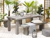 Gartentisch Beton Grau TARANTO Bild 2