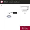 Paulmann 92250 LED Einbauleuchte Sormus 10cm 3er-Set IP65 rund chrom Bild 5