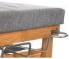 Kipit Regal Regal aus Bambus mit Bügelbrett und Wäschekorb BAMY, 111 x 34 x 82 cm Bild 2