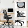 hjh OFFICE Drehstuhl Home Office Bürostuhl BELIO Stoff/Netzstoff (1 St), Schreibtischstuhl Drehstuhl ergonomisch Bild 5