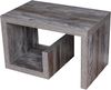 Couchtisch Gustav Altholz Shabby Chic Vintage 59 x 36 x 36 cm Holz Schwarz Beistelltisch Keine Montage Fest Verleimt Wohnzimmertisch Bild 1